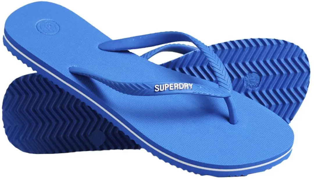 Superdry Vintage Classic Slippers Blauw EU 38-39 Vrouw