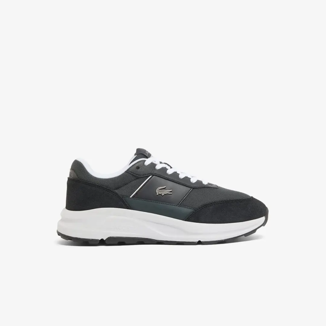 Lacoste RUN SET CGR 1261 SMA DK GRY/BLK Heren Sneakers