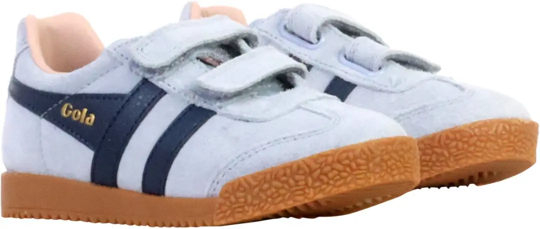 Gola Harrier Strap Kindertrainers 33 - Air/Navy/Chalk Pink - afbeelding 4 van 6