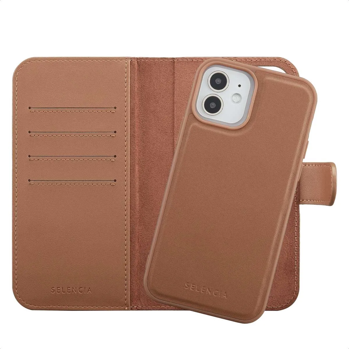Selencia Hoesje iPhone 12 Pro/12 MagSafe