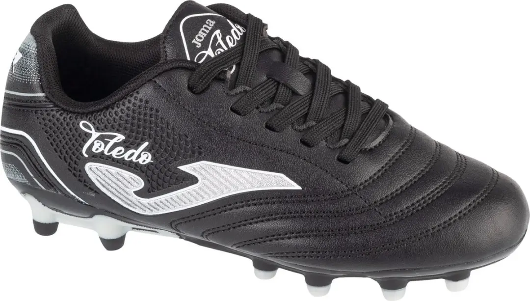 Joma Toledo Jr 2401 FG TOJW2401FG, voor een jongen, Zwart, Voetbalschoenen, maat