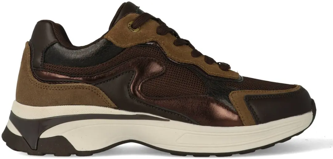 Mexx Sneakers Portia Love Donkerbruin-39