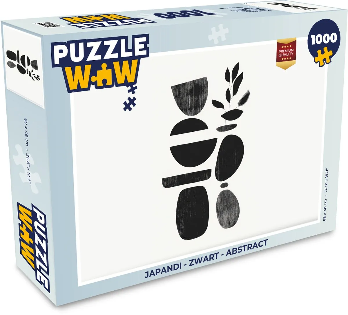 PuzzleWow Japandi Legpuzzel 1000 Stuks