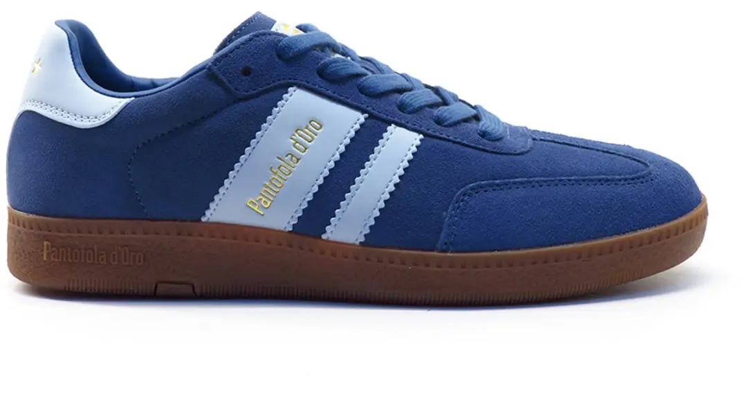 Pantofola d'Oro Bomber sneaker jeans Bomber sneaker blue/lightblue BLAUW