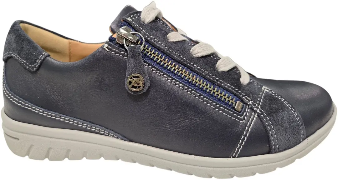 Hartjes 162.0882/99 47.47 G Sneakers Blauw Leer Dames