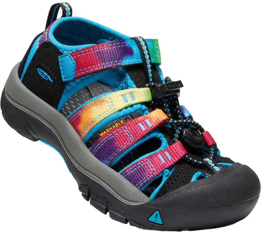 Keen Newport H2 Toddler Sandalen - Blauw Regenboog