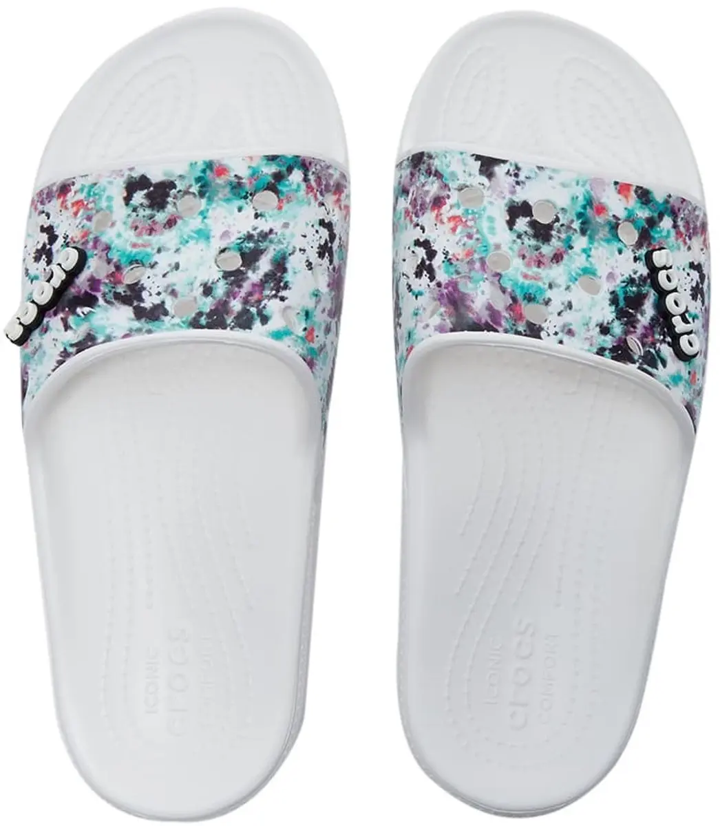 Crocs Classic Tie Dye Graphic Multi/White Maat 38/39 US M6/W8