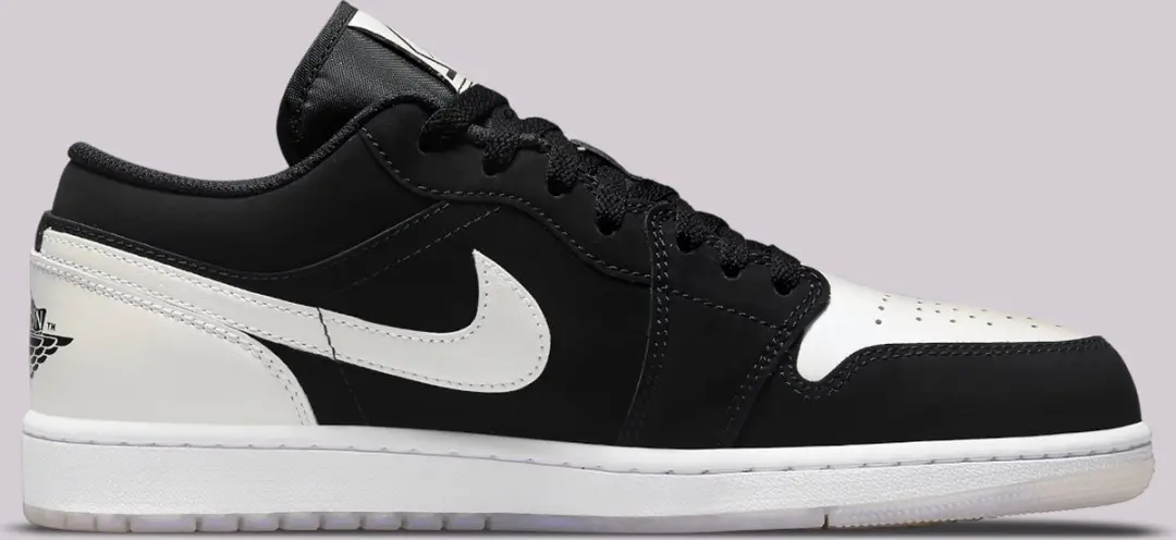 Nike Air Jordan 1 low Black-White 43