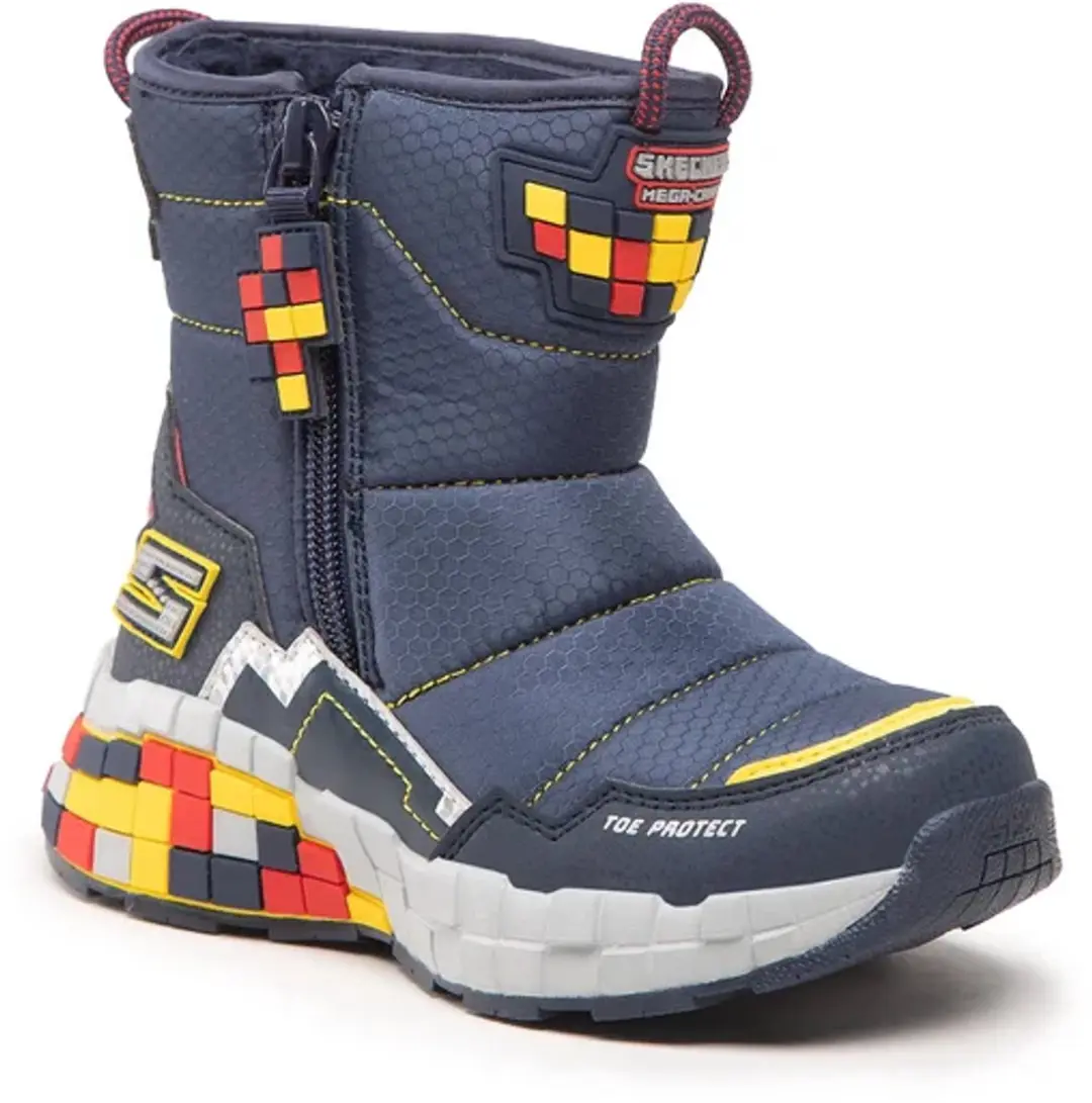 Skechers winterlaarzen voor jongens, donkerblauw, maat EU 35,5