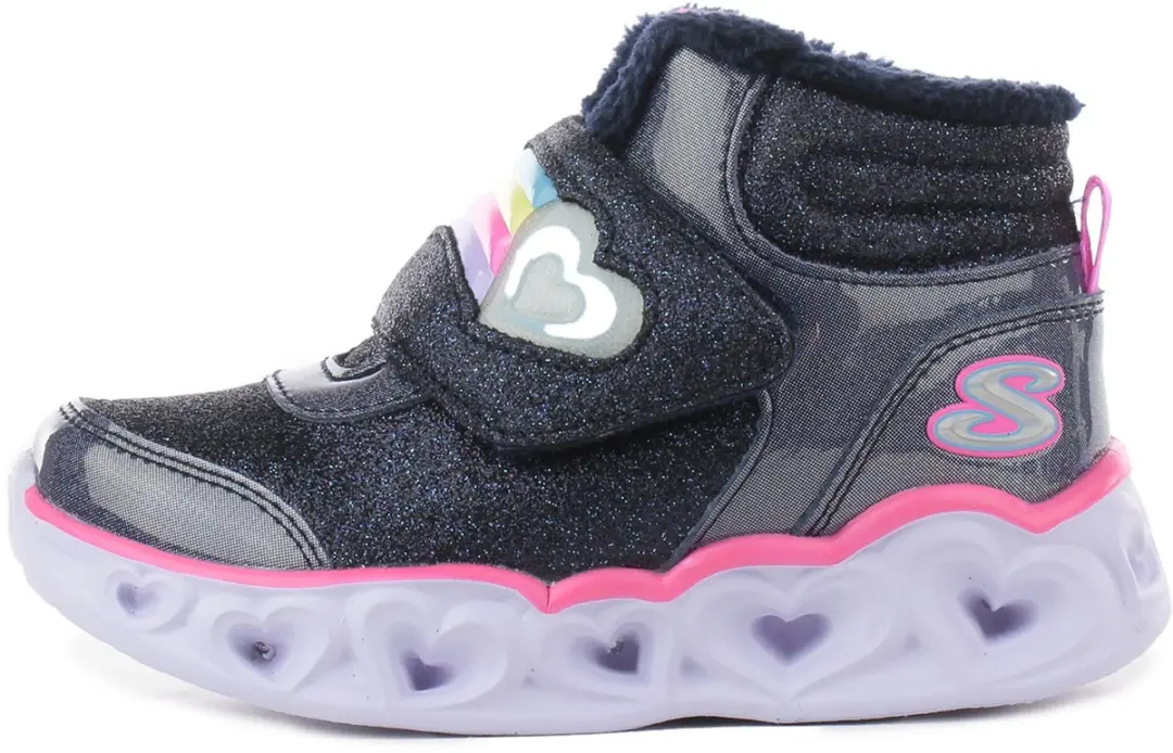 Skechers Heart Lights 302669N Laarzen - Marineblauw