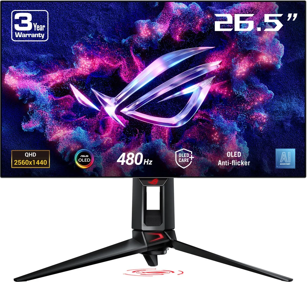 ASUS ROG Swift PG27AQDP Gaming Monitor 480Hz - 27" OLED
