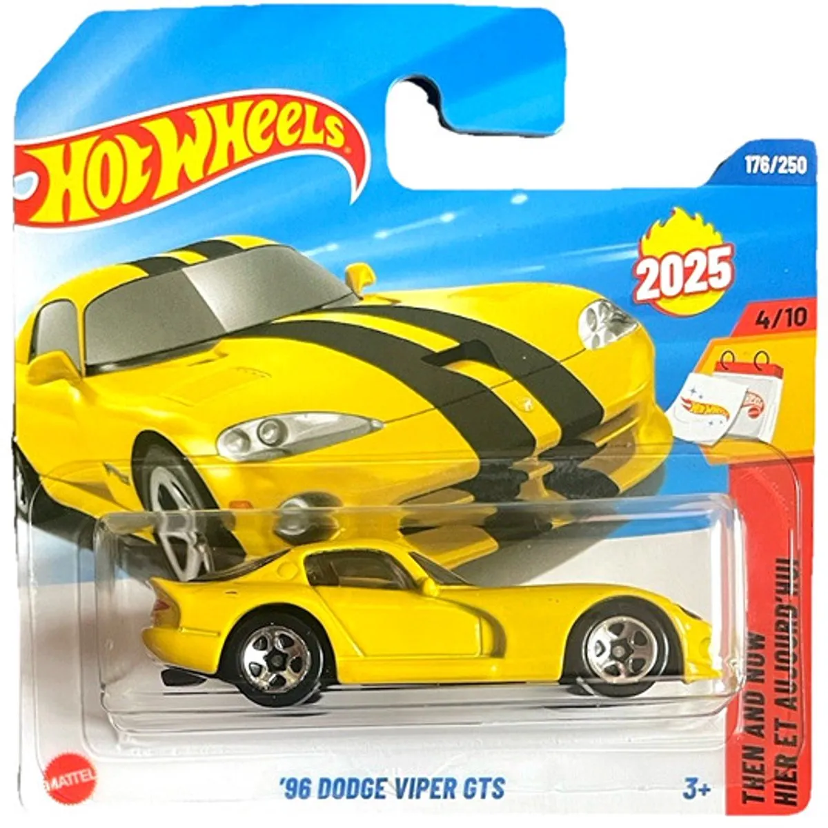 Hot Wheels '96 Dodge Viper GTS Coupe 176/250 HW Then & Now 21A