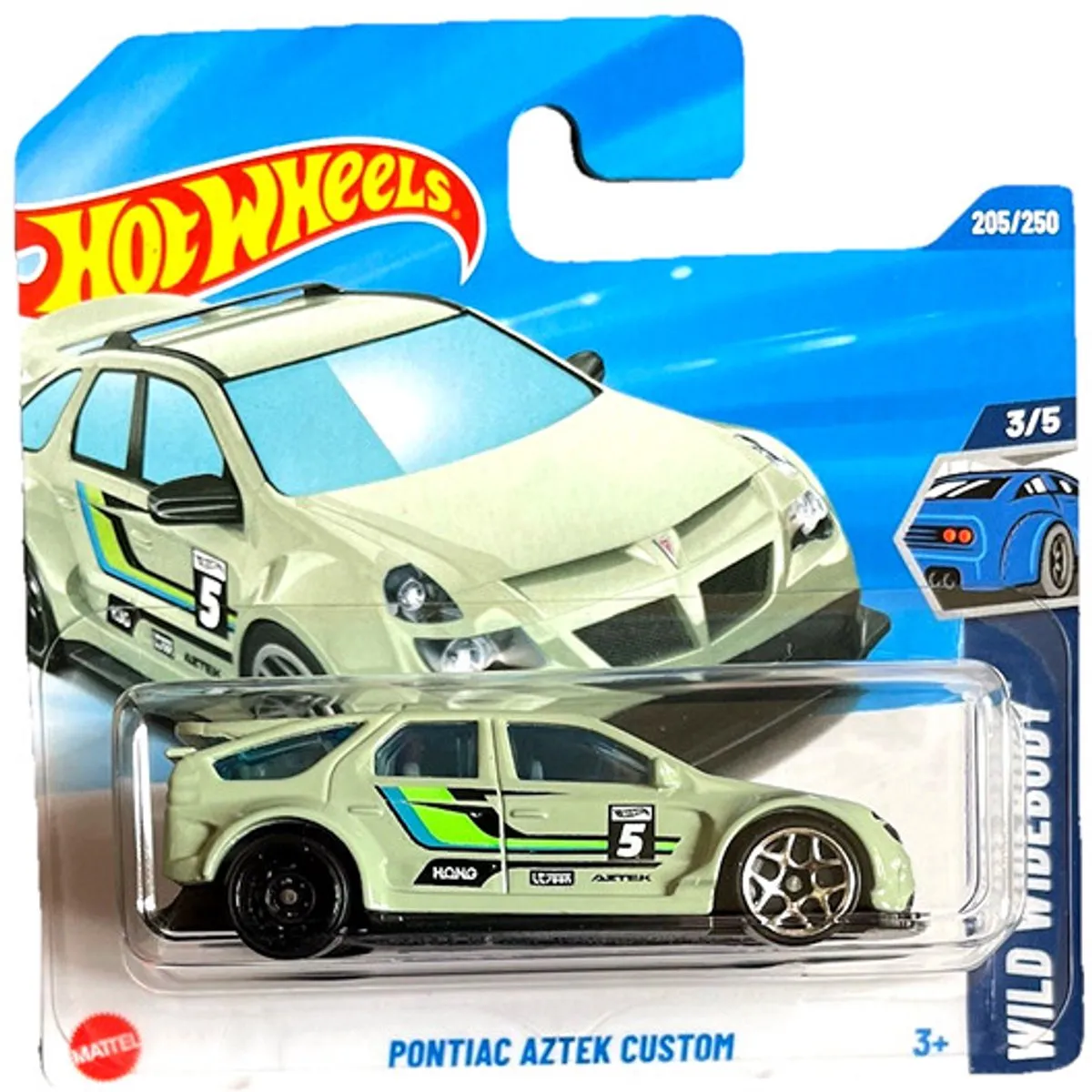 Hot Wheels Pontiac Aztek Custom Hong 21A Wild Widebody 3/5