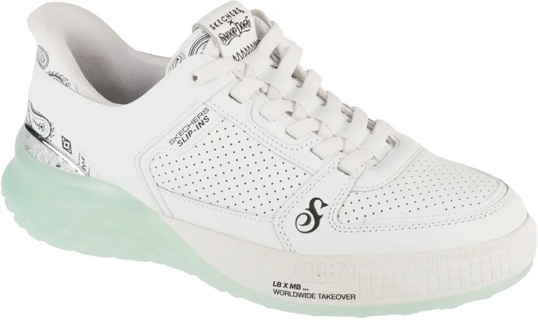 Skechers Slip-Ins: Snoop Sizzle Toke, Mannen, Wit, Sneakers, maat: 47,5