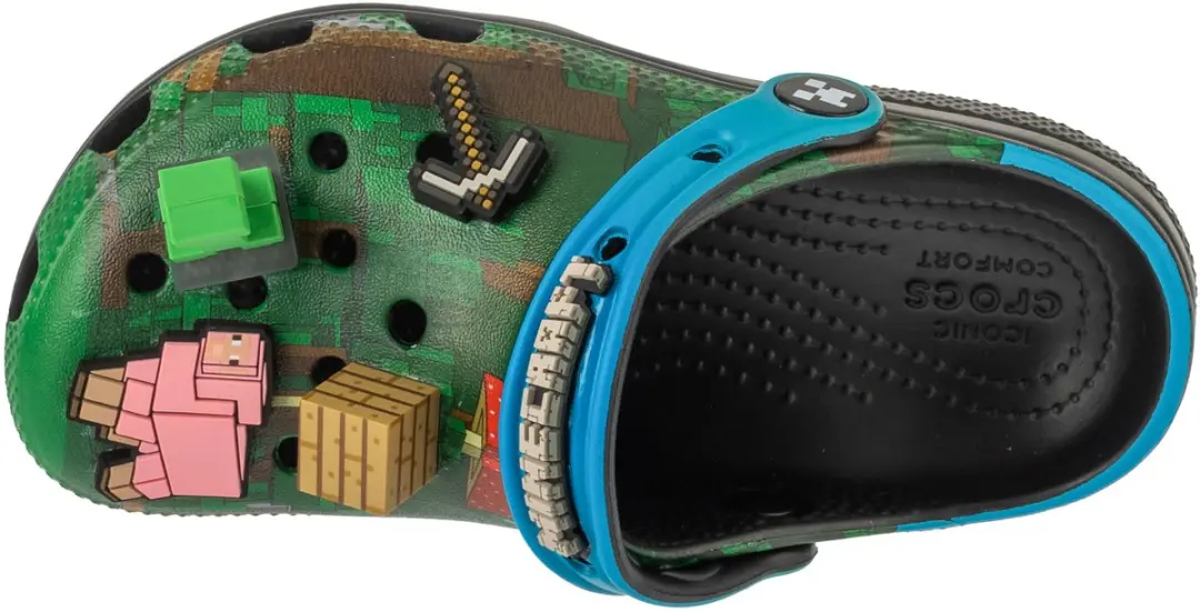 Crocs Classic Minecraft Clog Kids - Slippers 37/38 - Groen