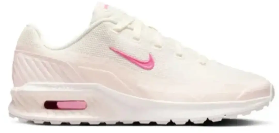 Nike air max bia in de kleur ecru.
