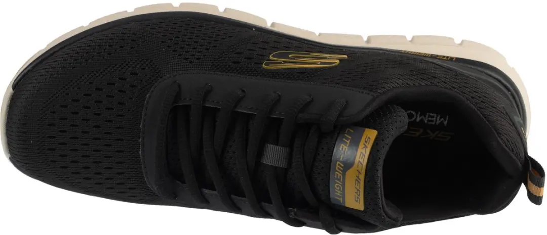Skechers Track Leshur Sneakers 232758-BLK - Zwart