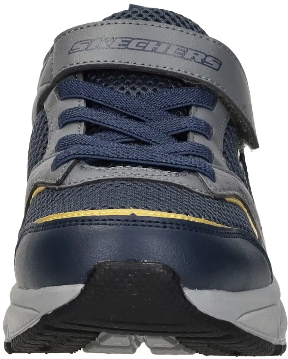 Skechers Retro-Graph Klittenband Laag - Blauw - Maat 34 - afbeelding 3 van 6