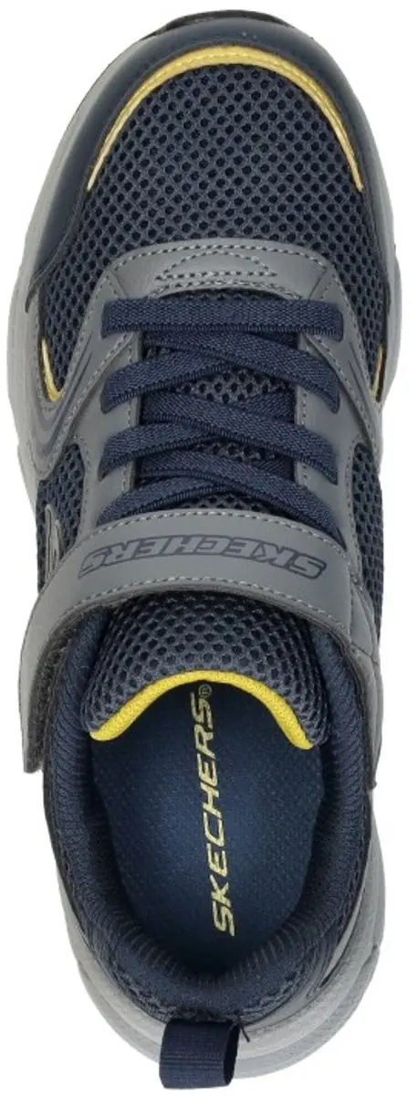 Skechers Retro-Graph Klittenband Laag - Blauw - Maat 34 - afbeelding 5 van 6