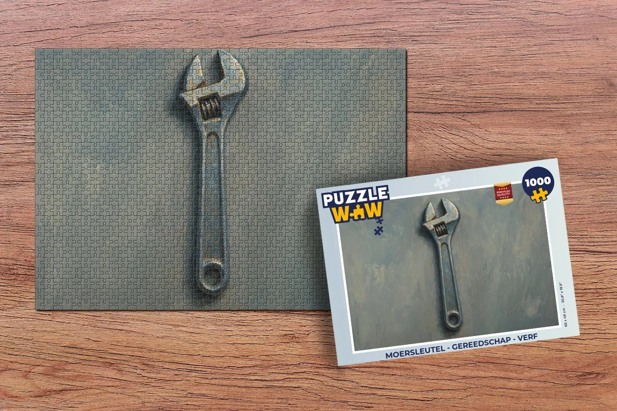 PuzzleWow Moersleutel Legpuzzel 1000 Stuks - Moersleutel