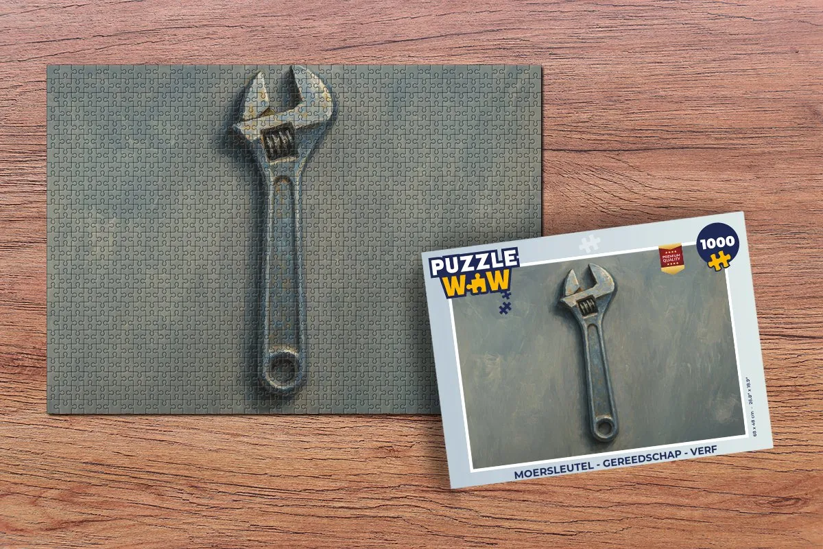 PuzzleWow Moersleutel Legpuzzel 1000 Stuks - Moersleutel