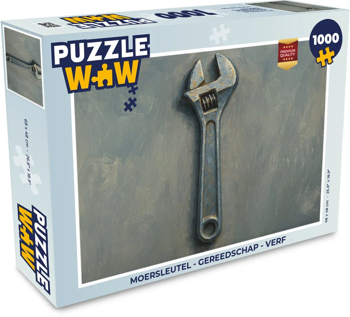 PuzzleWow Moersleutel Legpuzzel 1000 Stuks - Moersleutel