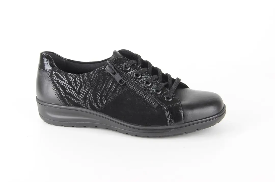 Dames Sneakers Solidus Solidus 27001-00992 Heaven Zwart