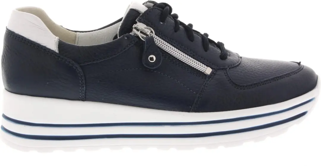 Dames Sneakers Waldlaufer Lana 758009-200-194 Donkerblauw