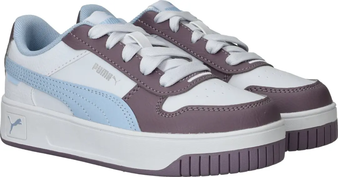 PUMA Carina Street Jr Leren Sneakers Kids - Paars - afbeelding 4 van 6