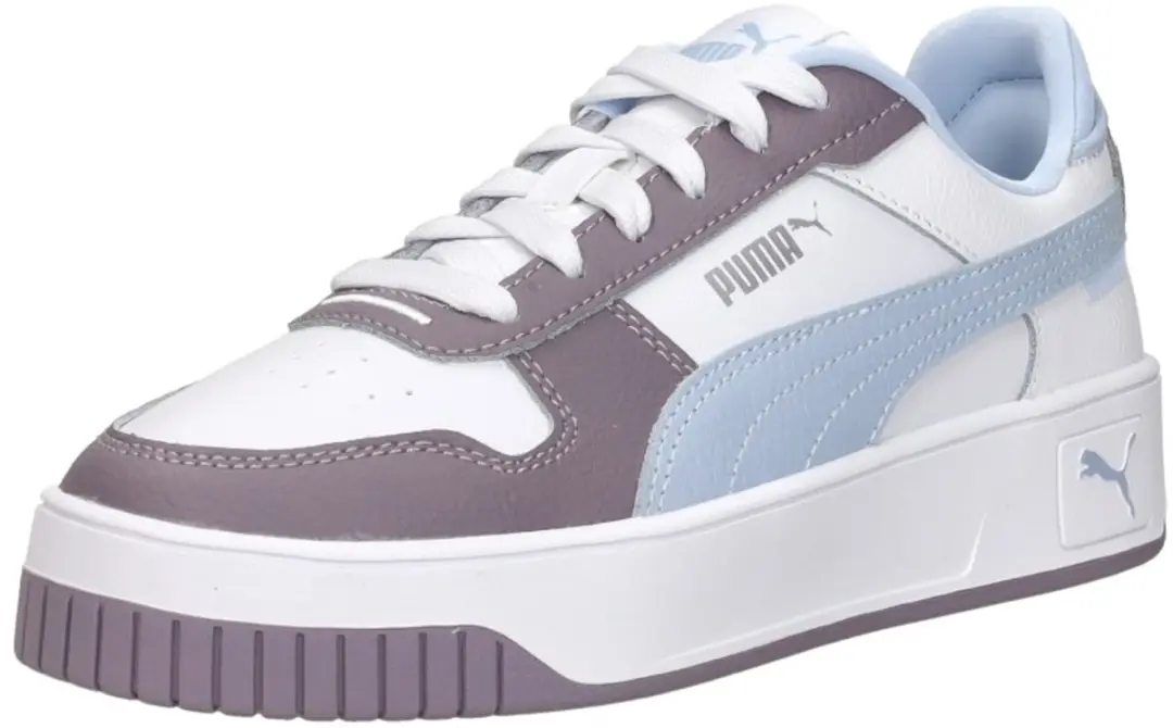 PUMA Carina Street Jr Leren Sneakers Kids - Paars - afbeelding 5 van 6