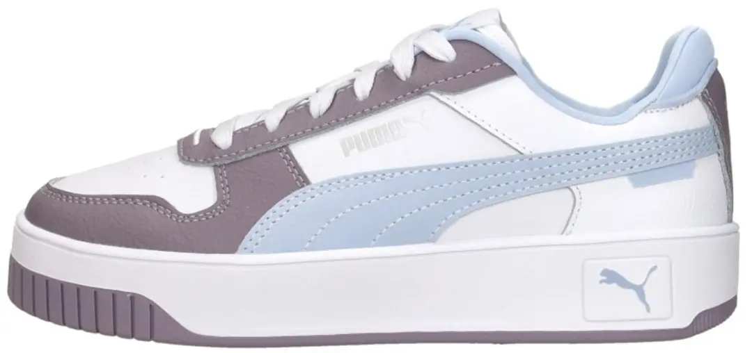 PUMA Carina Street Jr Leren Sneakers Kids - Paars - afbeelding 2 van 6