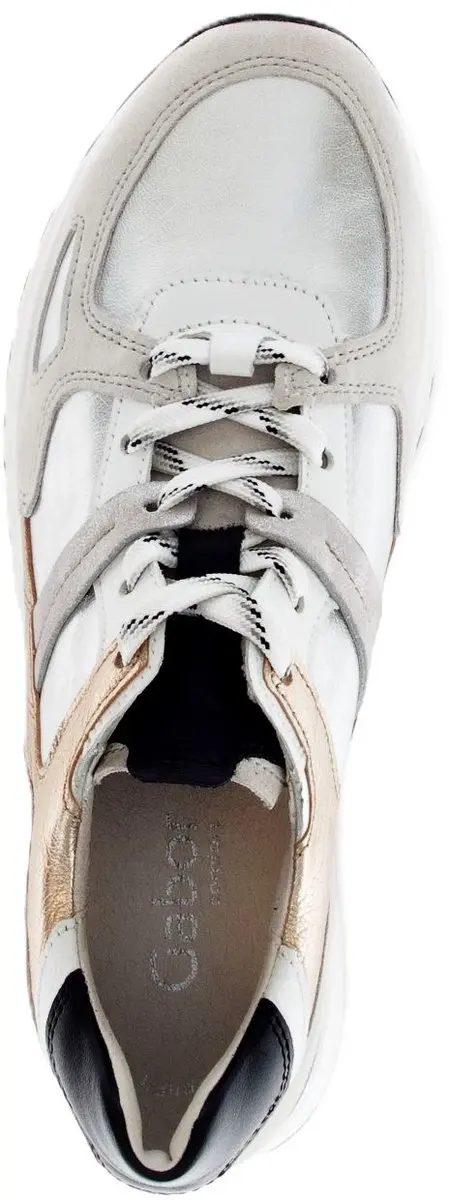Gabor Dames Sneakers 107550 - Zilver - Leer - afbeelding 6 van 6