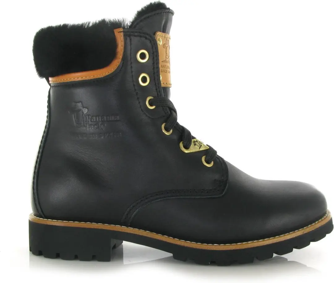 Panama Jack Panama 03 Veterboots Dames -Zwart