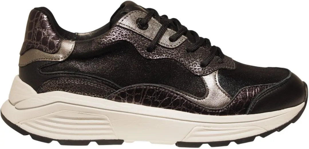 Xsensible Rainbow Stretchwalker GX Sneakers - Dames 36 - Zwart