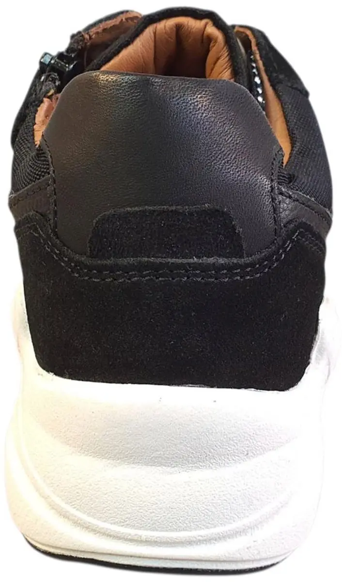 Braqeez 425960-489 Meisjes Lage Sneakers - Zwart - 38 - afbeelding 5 van 6