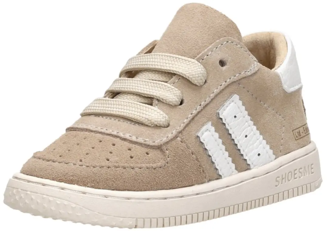 Shoesme Suède Sneakertje - Taupe - Maat 25 - afbeelding 5 van 6
