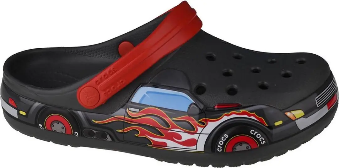 Crocs Fun Lab Truck Band Clog 207074-0DA, Kinderen, Grijs, slippers, maat: 19/20