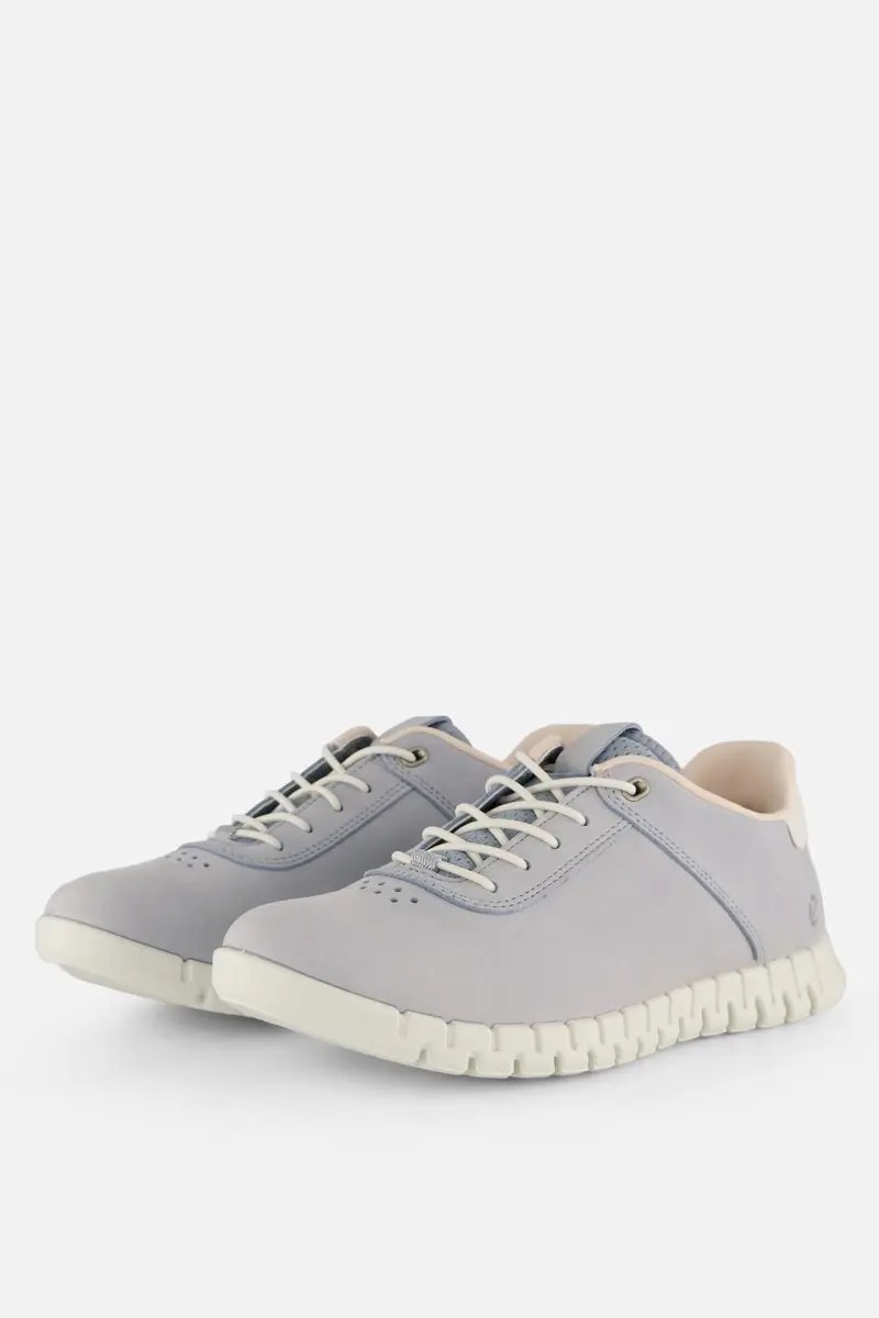 Ecco Gruuv Lite Sneakers blauw Nubuck
