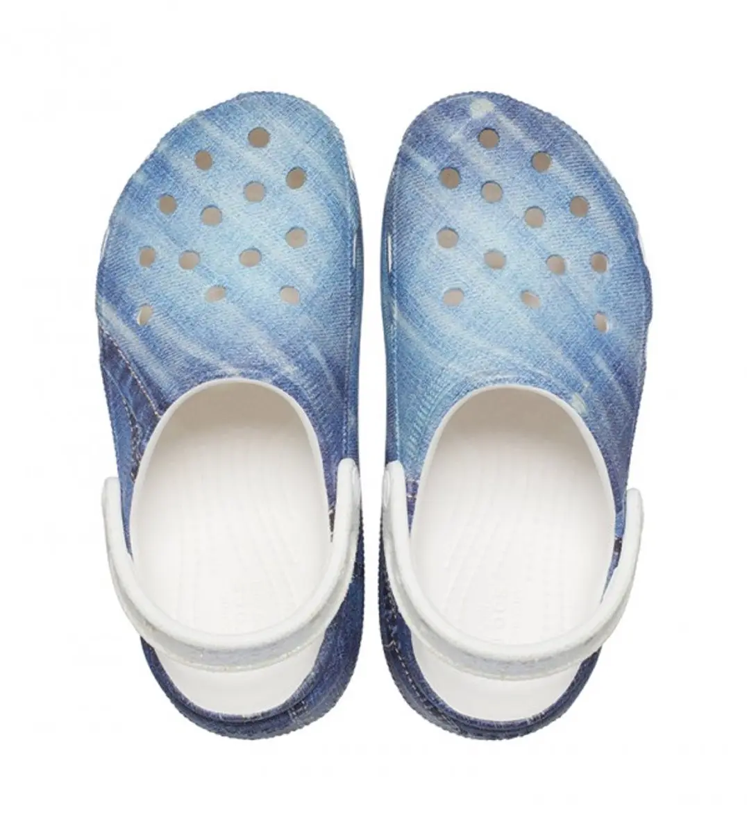 Crocs Classic Cutie Denim Clog Wit/Multi Maat 34/35 US J3