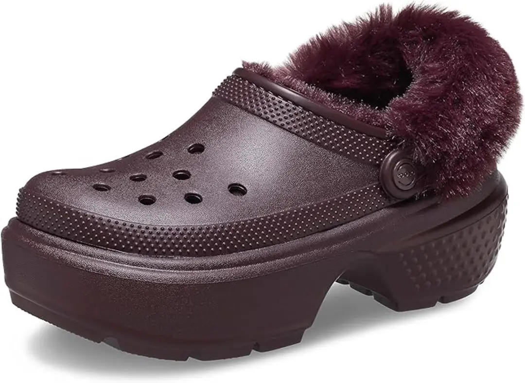 Crocs Stomp Lined Clog Dark Cherry Maat 42/43 M9/W11