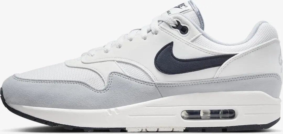 Nike Air Max 1 Schoenen Zilver EU 43 Man