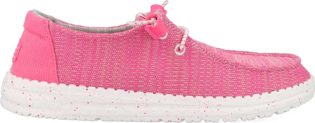 HEYDUDE Wendy Sport Mesh Instappers roze