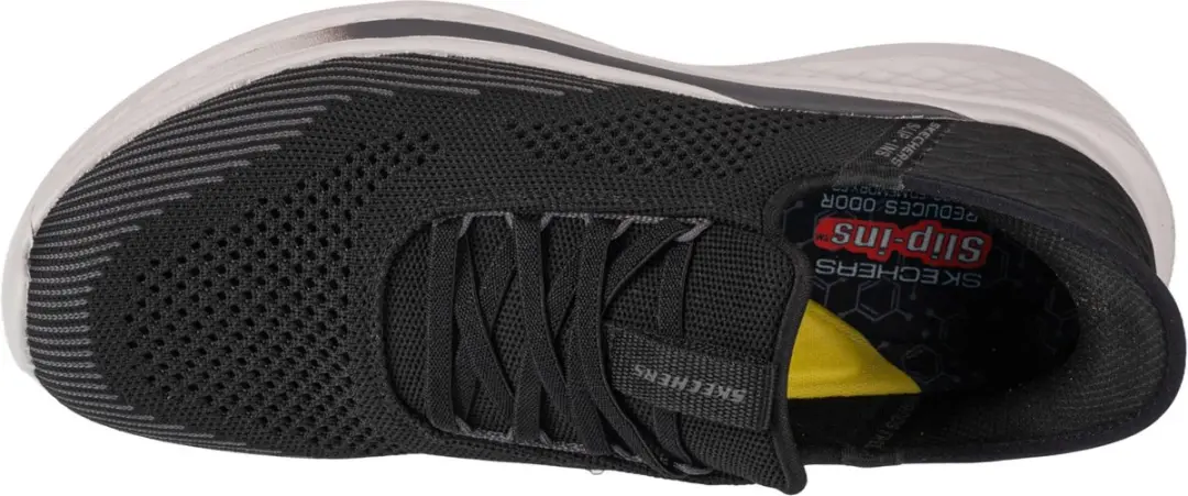 Skechers Slade Quinto Sneakers 210810-BLK - Zwart - afbeelding 3 van 5