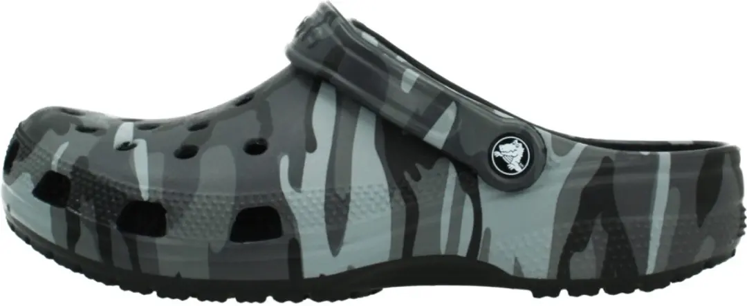 Crocs Classic Camouflage Slides - Groen - 37/38 - afbeelding 4 van 4