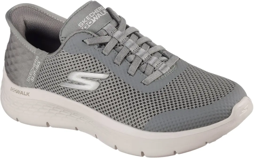 Skechers Go Walk Flex Grand Entry Dames Instappers - Groen - afbeelding 4 van 6