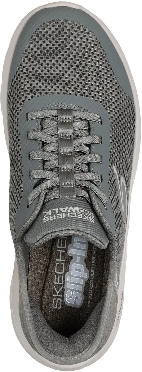 Skechers Go Walk Flex Grand Entry Dames Instappers - Groen - afbeelding 5 van 6