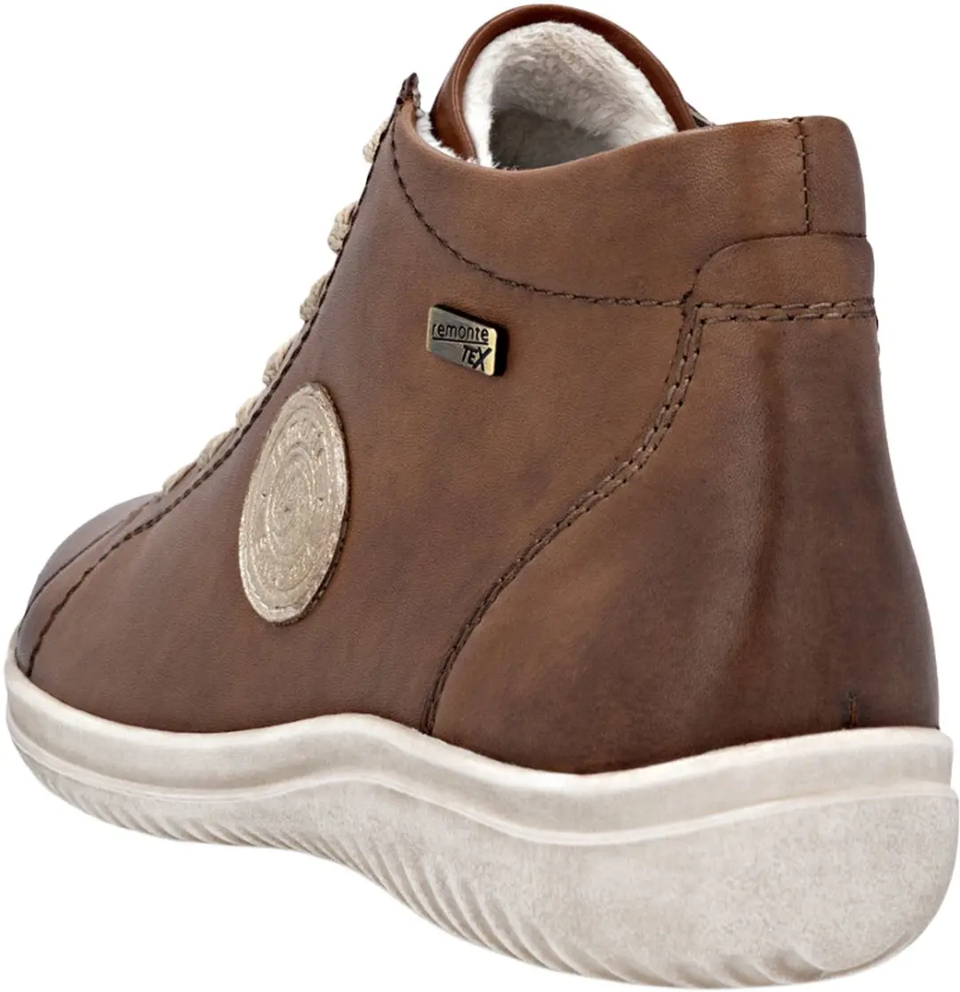 Odeon hoge leren sneakers