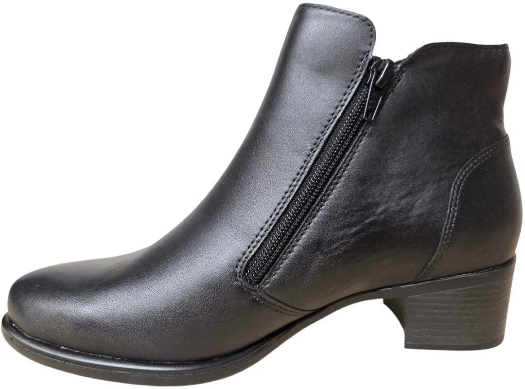 Remonte R5190 Dames Enkellaarsje - Zwart - afbeelding 4 van 6