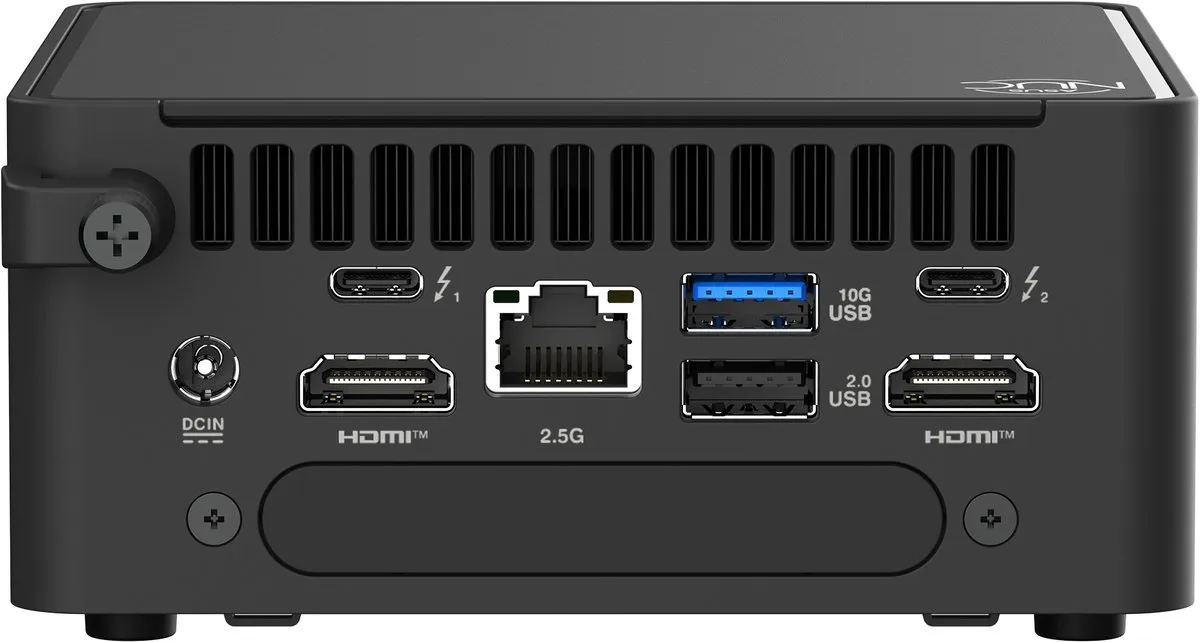 ASUS NUC 15 Pro RNUC15CRHU700002 Barebone - Zwart