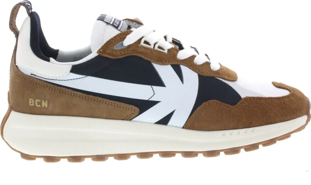 Heren Sneakers Kaotiko Kaotiko Vancouver Man Navy/tan Bruin